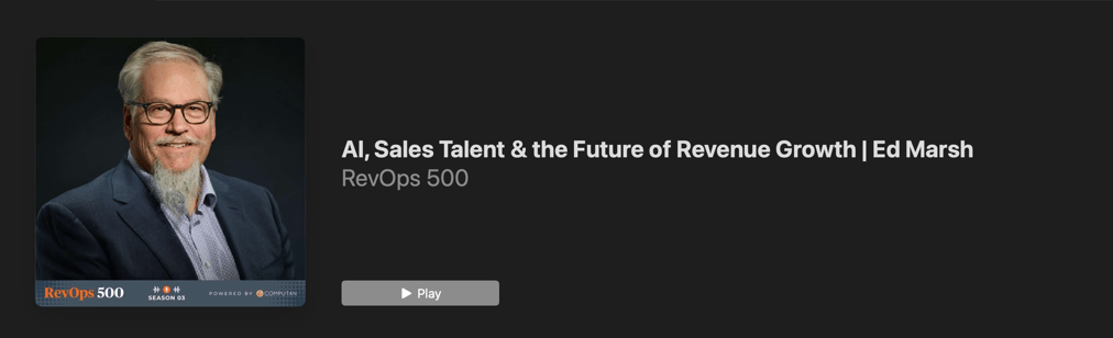 Revops Podcast Episode
