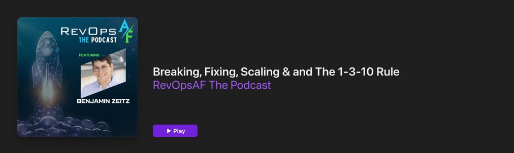 revenue operations podcast