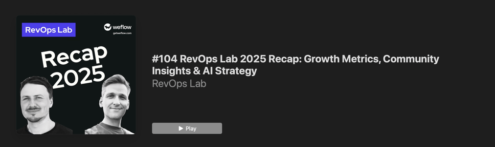 revenue operations podcast