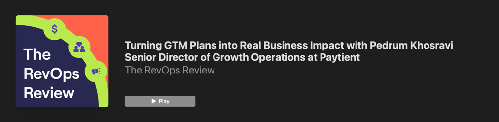 revenue operations podcast