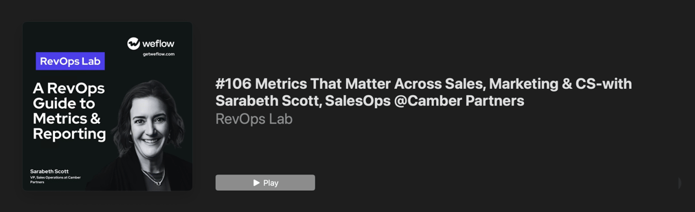 revenue operations podcast