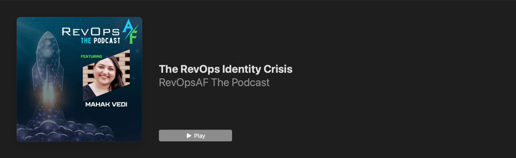 revenue operations podcast