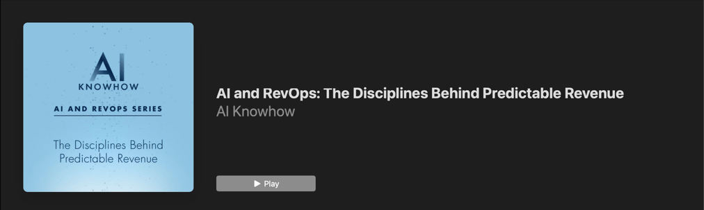 revenue operations podcast