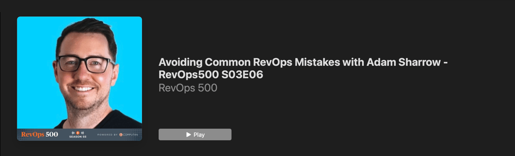 revops podcast