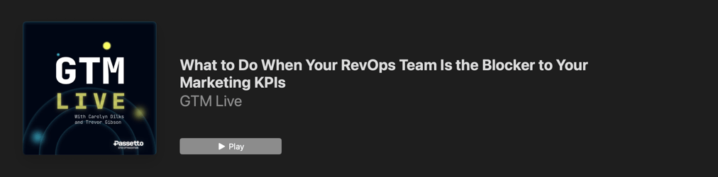 revops podcast