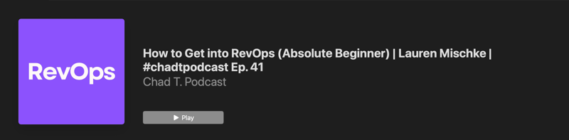 revops podcast